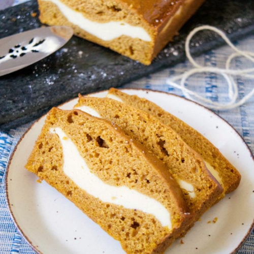 Cream Cheese Stuffed Pumpkin Bread Recipe Family Fresh Meals