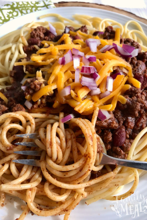 Crockpot Cincinnati Chili - Family Fresh Meals
