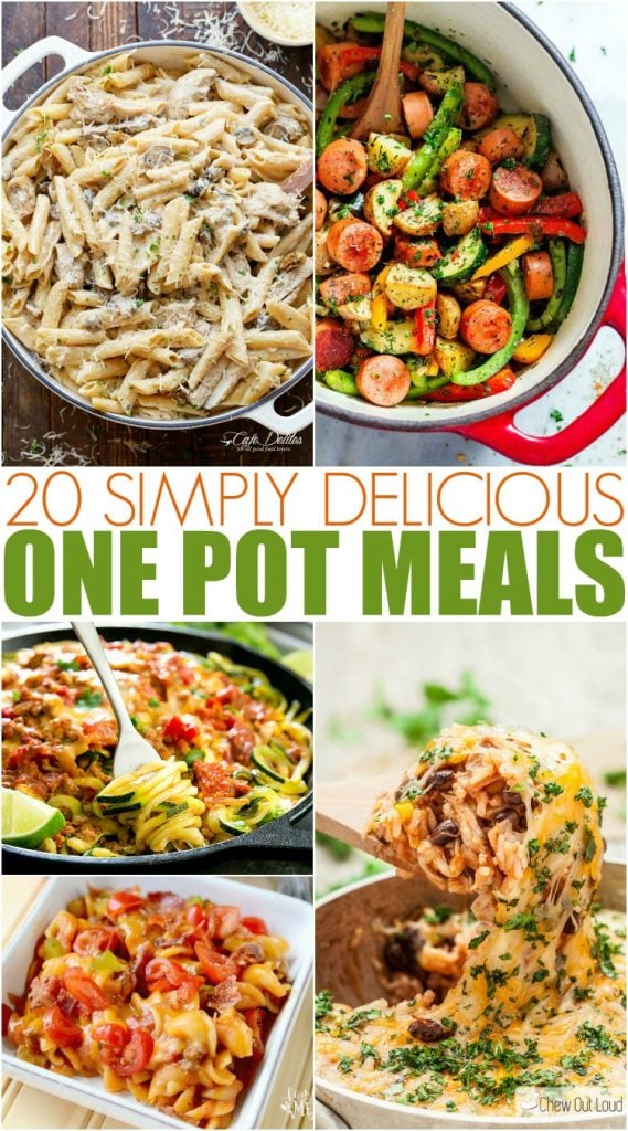 Simply Delicious and Easy One Pot Meals