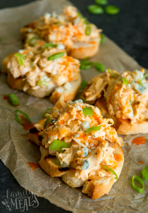 Buffalo Chicken Bites Recipe - Easy Chicken recipe - Family Fresh Meals