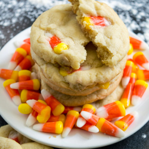 Candy Corn Sugar Cookie Recipe - Family Fresh Meals -