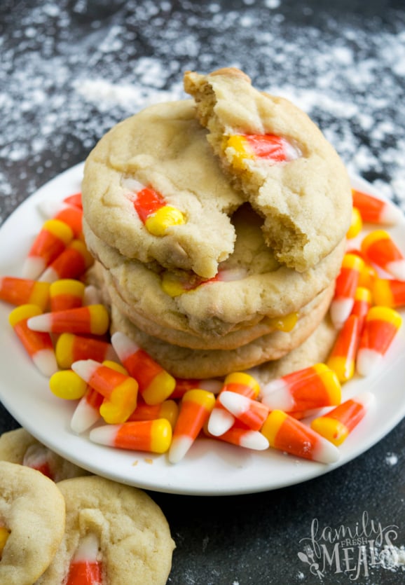 Candy Corn Sugar Cookie Recipe - Family Fresh Meals -