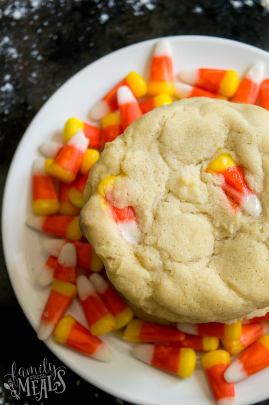 Candy Corn Sugar Cookie Recipe