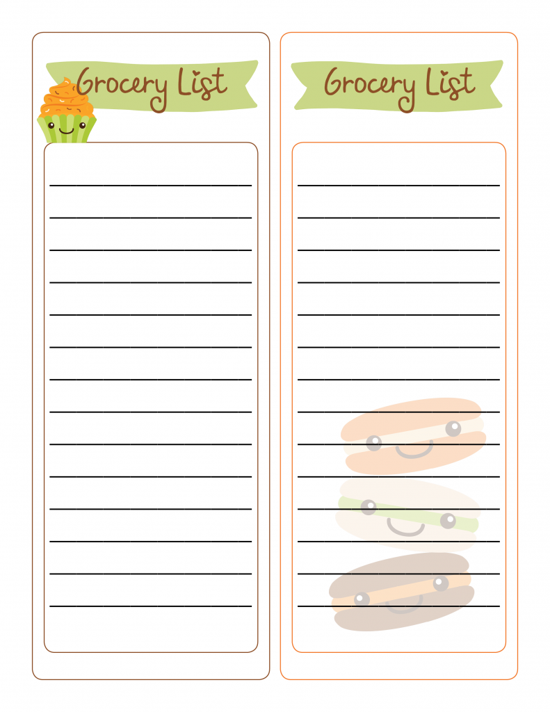 Free Printable Fall Thanksgiving Meal Planner