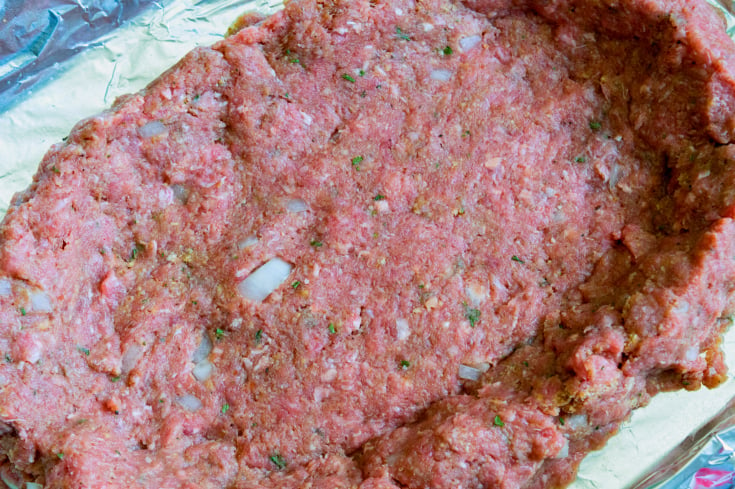 Mac and Cheese Stuffed Meatloaf - Step 4