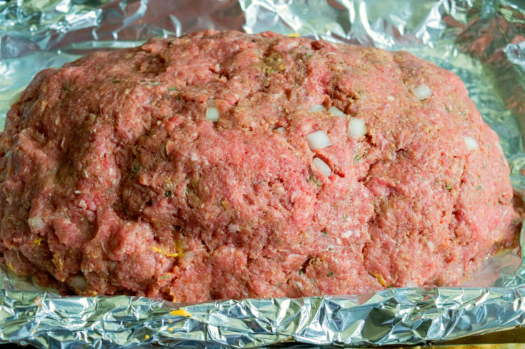 Mac and Cheese Stuffed Meatloaf - Step 7