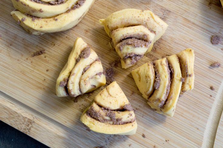 Glazed Pumpkin Spice Monkey Bread - Step 5