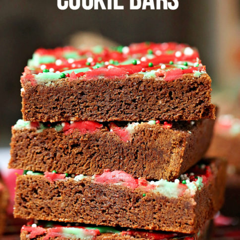 Gingerbread Cookie Bars -Family Fresh Meals