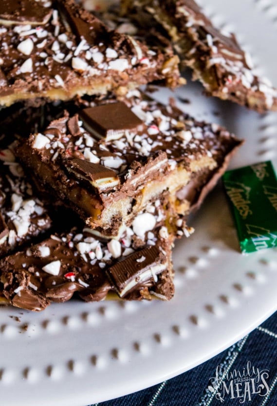 Andes Chocolate Toffee Bark - Family Fresh Meals recipe