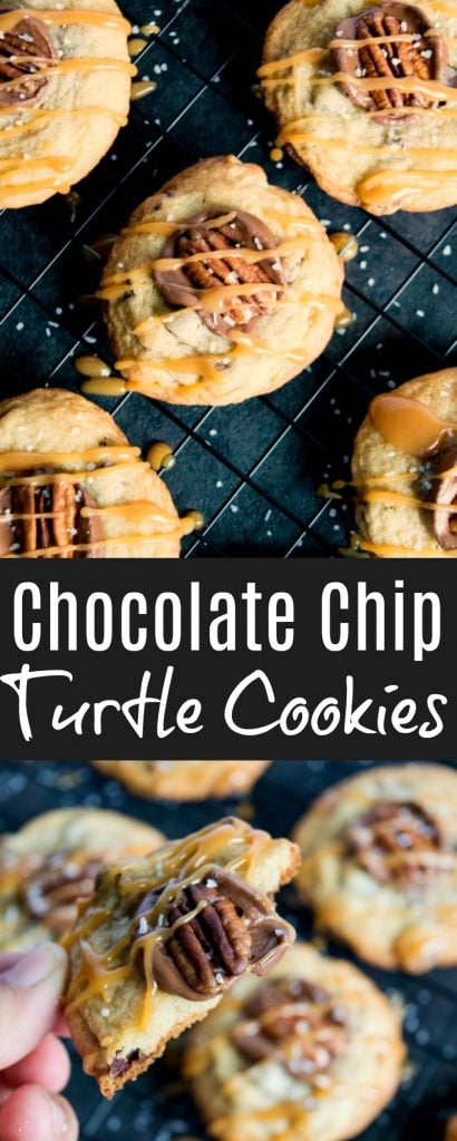 Chocolate Chip Turtle Cookies - Family Fresh Meals - -