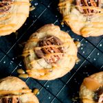 Chocolate Chip Turtle Cookies - Family Fresh Meals - Cookies on cooling rack