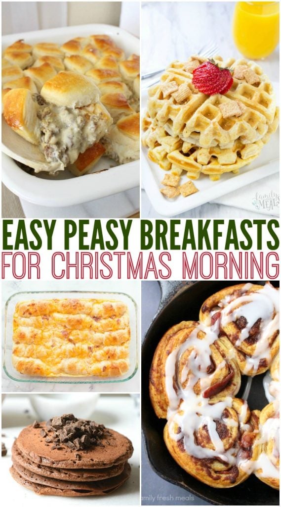 Easy Christmas Morning Breakfast Recipes - Family Fresh Meals