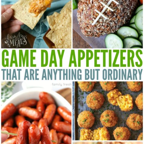 The Best Game Day Appetizers - Family Fresh Meals