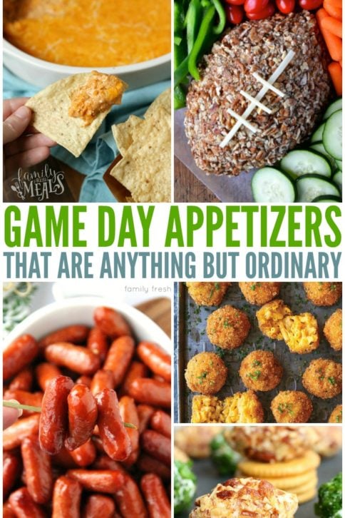 The Best Game Day Appetizers - Family Fresh Meals