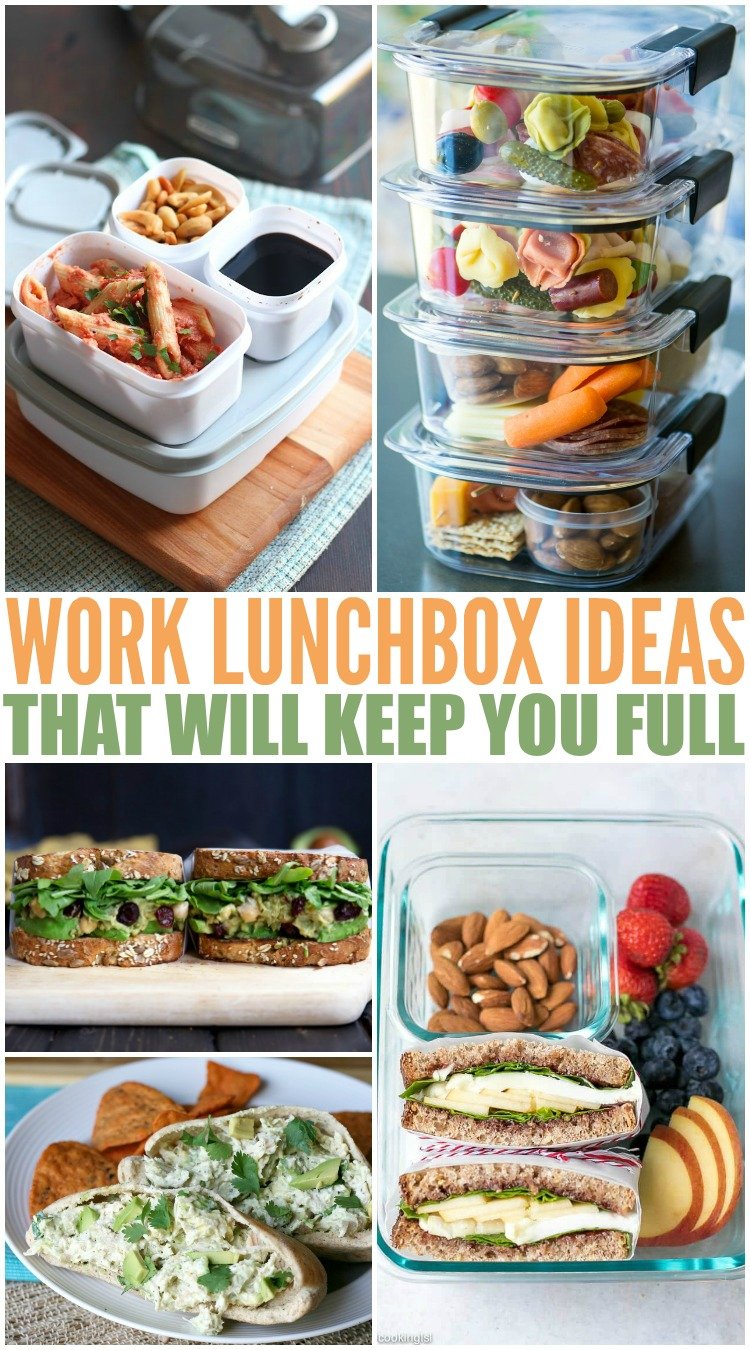 Healthy Work Lunch Ideas To Keep You Full