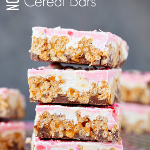 Chocolate Caramel Cereal Bars -- Family Fresh Meals