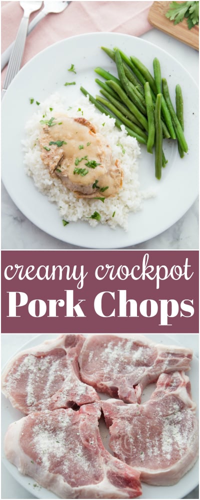 Creamy Crockpot Pork Chops -- Family Fresh Meals Recipe