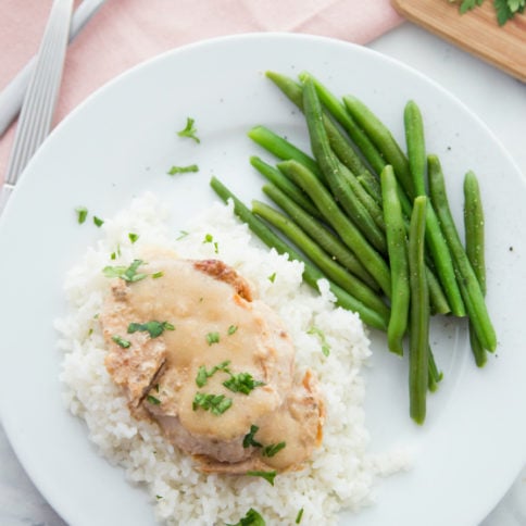 Creamy Crockpot Pork Chops - Family Fresh Meals Recipe