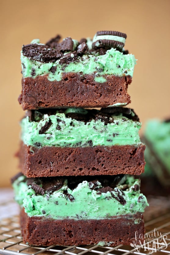 Mint Chocolate Brownies - Family Fresh Meals Recipe