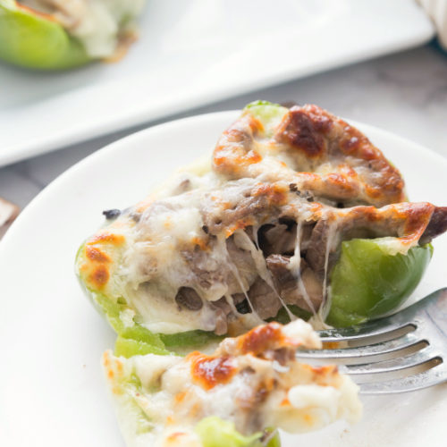 Philly Cheese Steak Stuffed Peppers Recipe - Family Fresh Meals