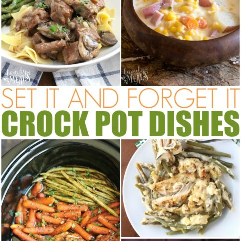Set it Forget it Easy Crockpot Recipes - Family Fresh Meals