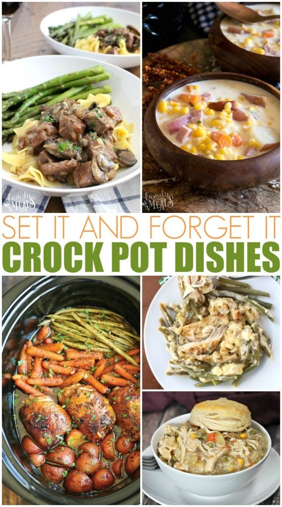 Set it Forget it Easy Crockpot Recipes - Family Fresh Meals