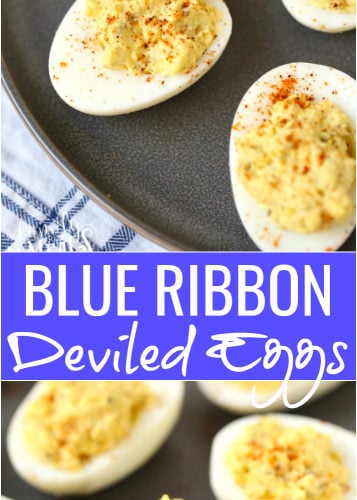 Blue Ribbon Deviled Eggs Recipe -- Family Fresh Meals