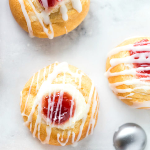 Cherry Cream Cheese Danish - Family Fresh Meals Recipe