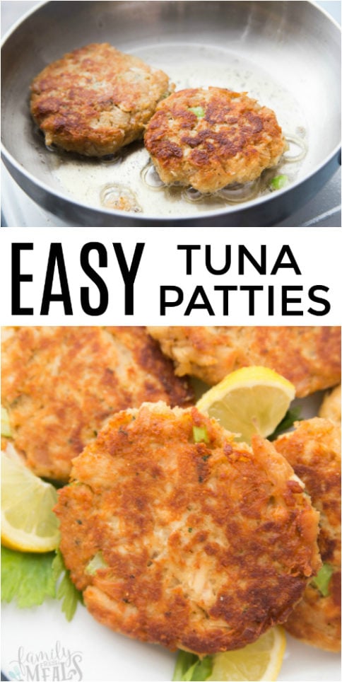Easy Tuna Patties  + VIDEO  - Family Fresh Meals
