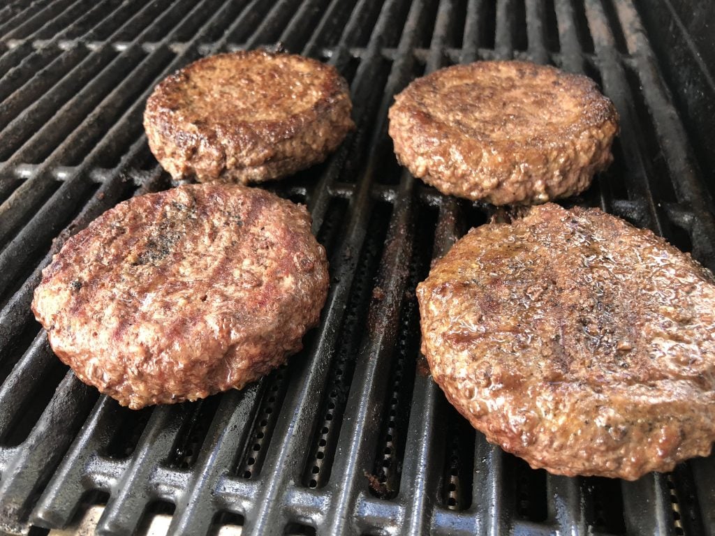 Come Back Burger Sauce Recipe - Hamburgers on a grill