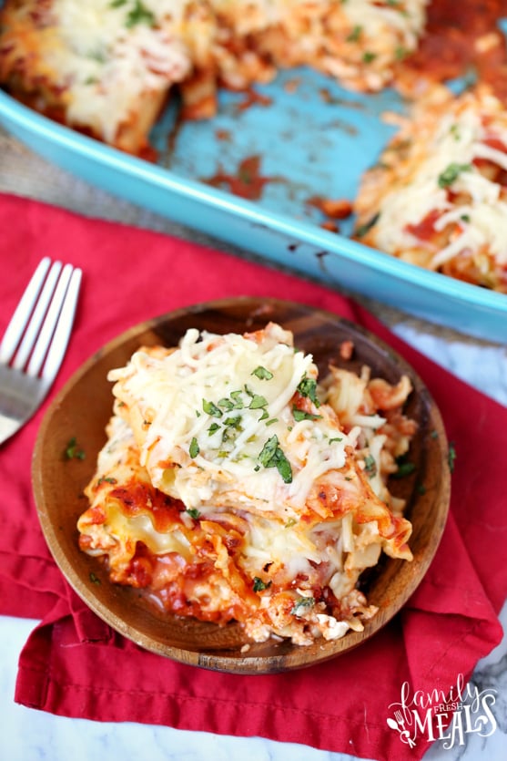 Cheesy Lasagna Rolls