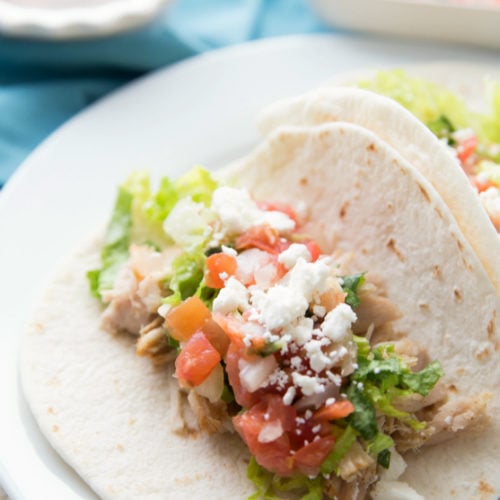 Crockpot Citrus Pork Street Tacos - Family Fresh Meals Recipe