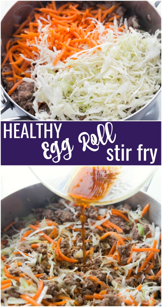 Healthy Egg Roll Stir Fry - Family Fresh Meals