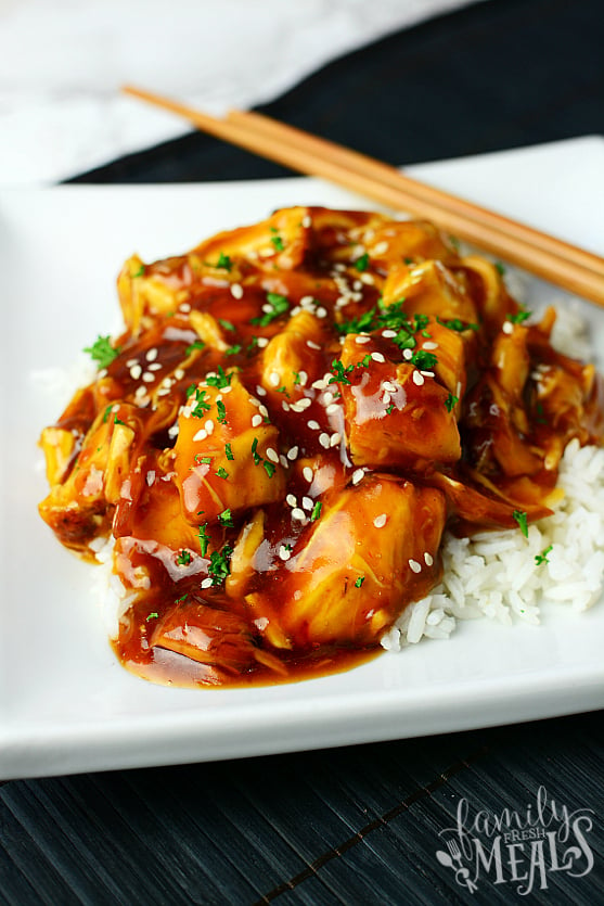 Instant Pot Honey Garlic Chicken - Family Fresh Meals Recipe