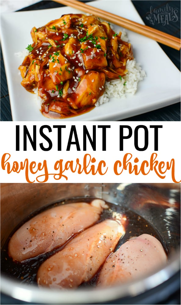 Instant Pot Honey Garlic Chicken Recipe - Family Fresh Meals