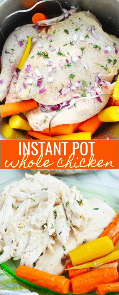 How to Make an Instant Pot Whole Chicken -- Family Fresh Meals