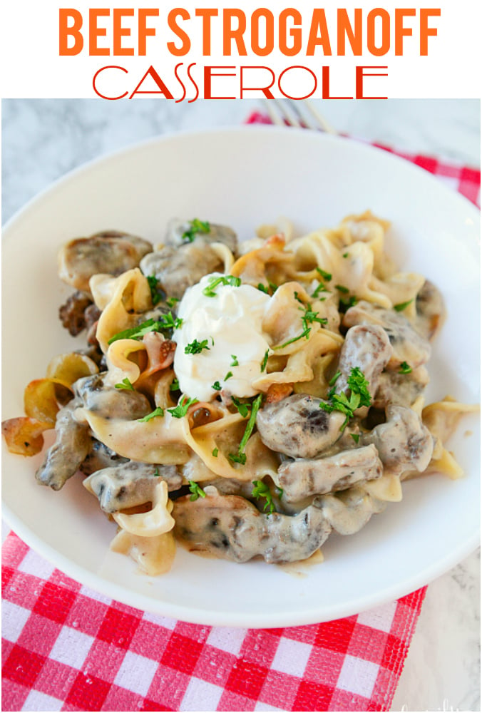 Beef Stroganoff Casserole Recipe - Family Fresh Meals