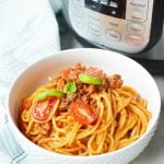 Instant Pot Spaghetti Dinner Recipe - Family Fresh Meals