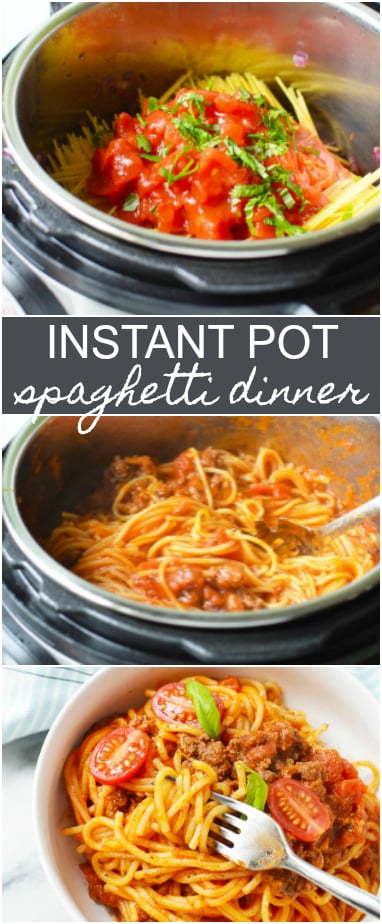 Instant Pot Spaghetti Dinner Recipe - Family Fresh Meals Recipe