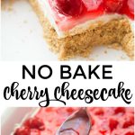No Bake Cherry Cheesecake Dessert Recipe - Family Fresh Meals
