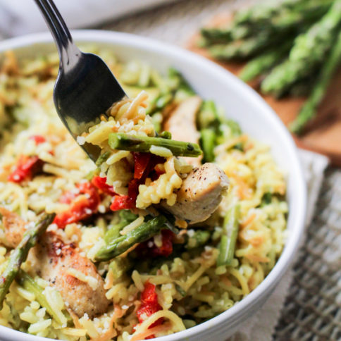 One Pot Italian Chicken Rice - Family Fresh Meals recipe