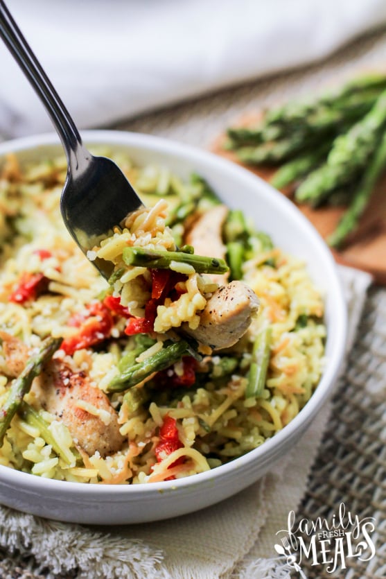 One Pot Italian Chicken Rice Family Fresh Meals