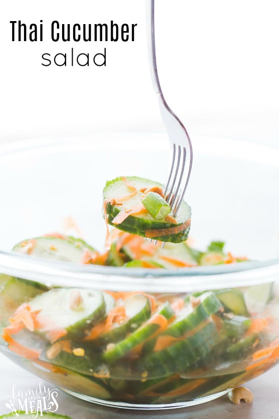 Thai Cucumber Salad -- Family Fresh Meals Recipe