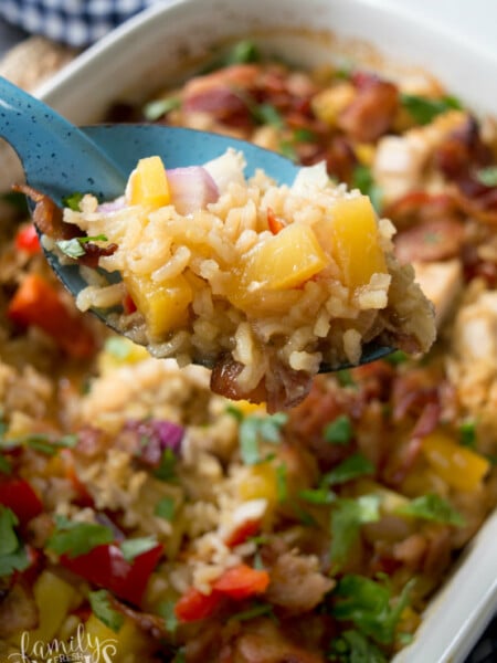Aloha Pineapple Chicken Rice Casserole - Family Fresh Meals Recipe