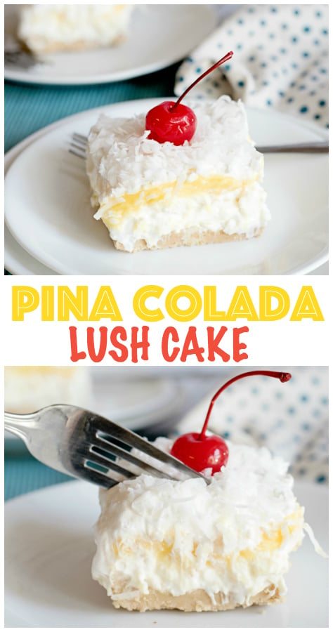 Pina Colada Lush Cake Recipe - Family Fresh Meals Dessert