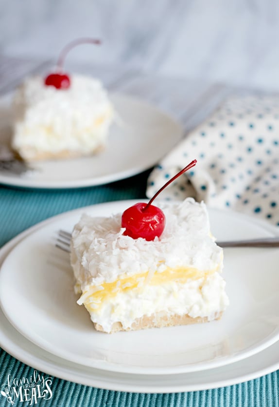 Pina Colada Lush Cake Recipe - Family Fresh Meals