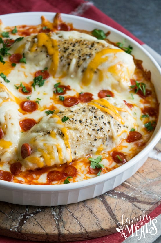 Pizza Chicken Bake - Family Fresh Meals