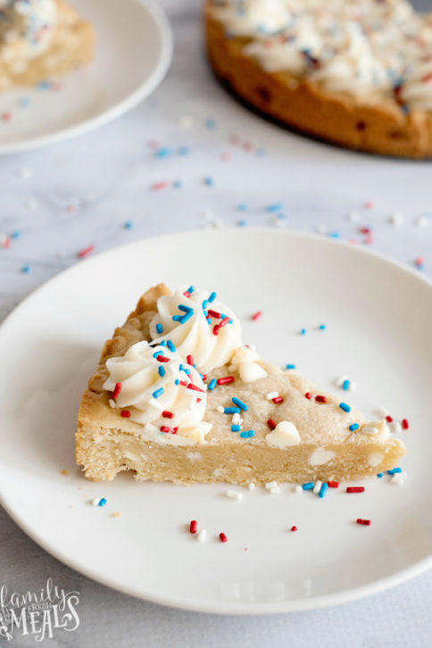 Sugar Cookie Cake - Family Fresh Meals Recipe
