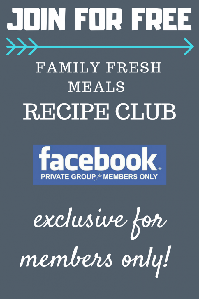 Family Fresh Meals Recipe Club 