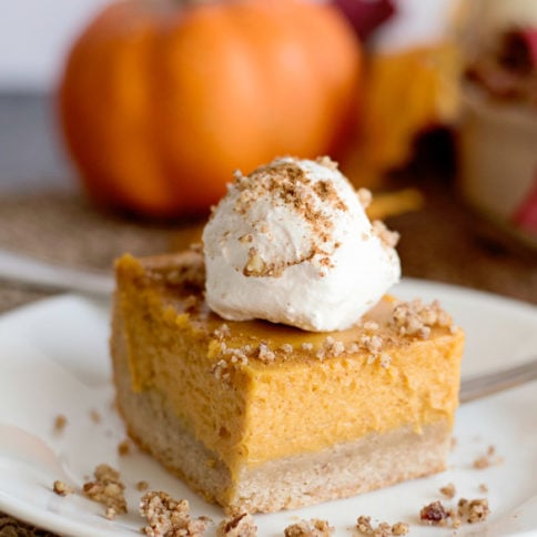 Creamy Pumpkin Pie Bars Recipe - Family Fresh Meals